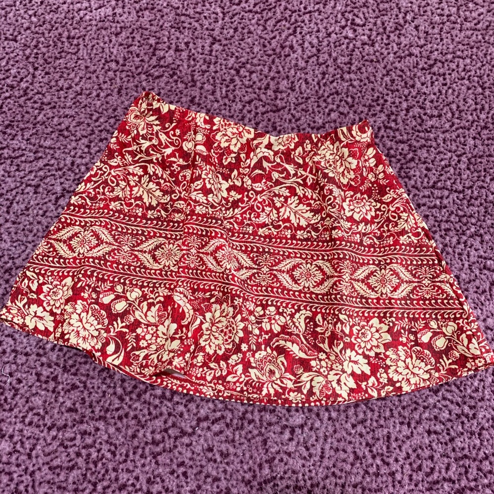 Floral Swim Skirt/Cover Up